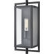 Rankin 1 Light 15.7 inch Textured Black Outdoor Wall Sconce
